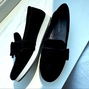 Adrienne Vittadini Garvey Slip on Flats with Bow